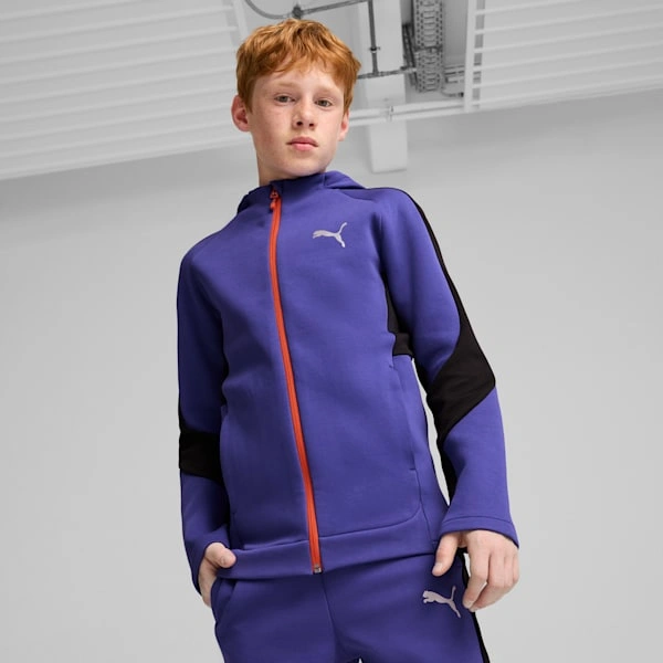 PUMA EVOSTIPE Huppari Suurille Lapsille Tyylikäs ja Mukava